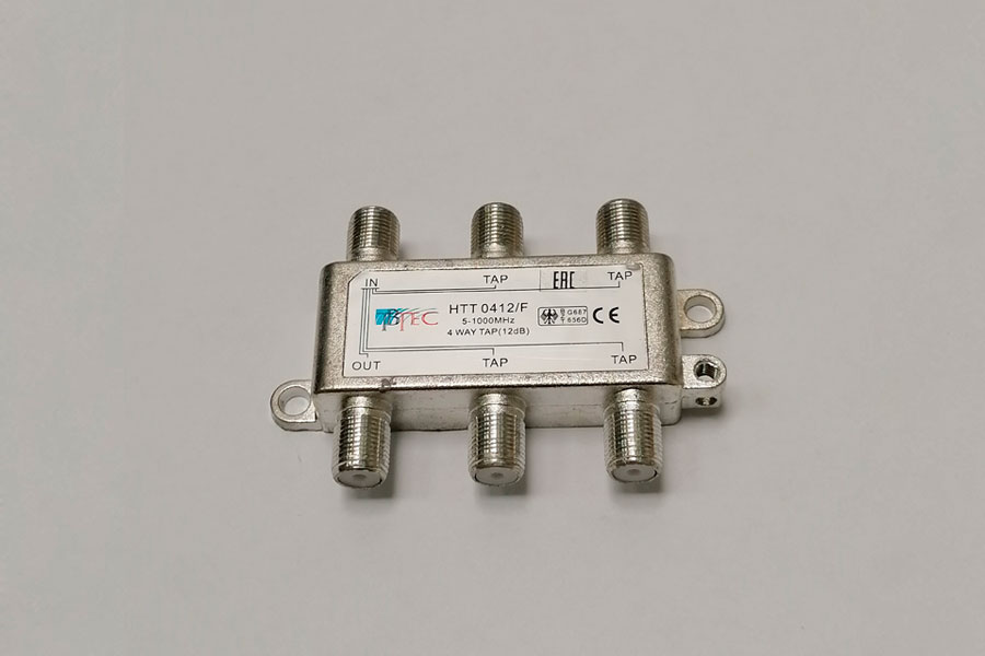 TBTec-HTT0412\F (аналог RTM TAH412F) – Ответвитель на 4 отвода.