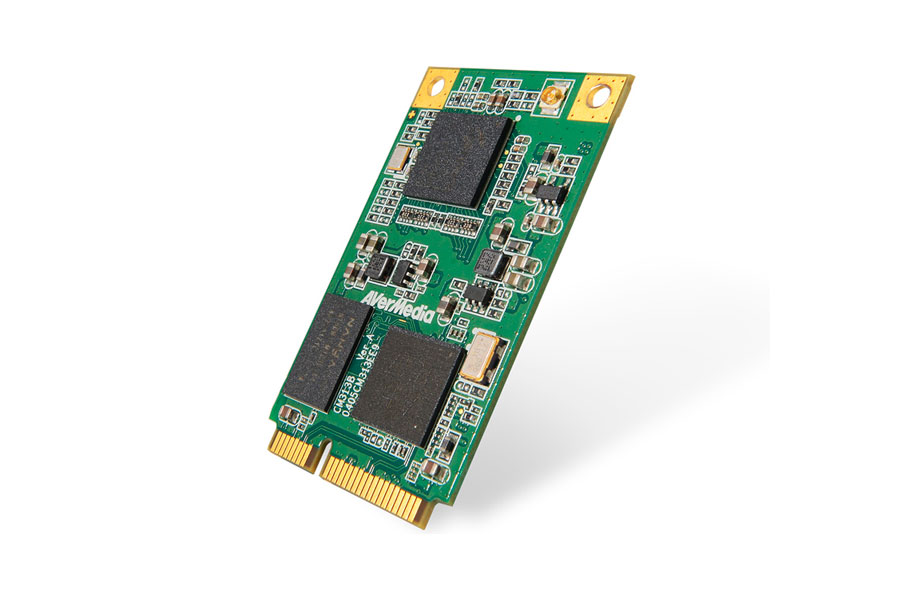 Плата видеозахвата (AverMedia) Mini PCI-e HW Encode Capture Card with 3G-SDI (CM313B)