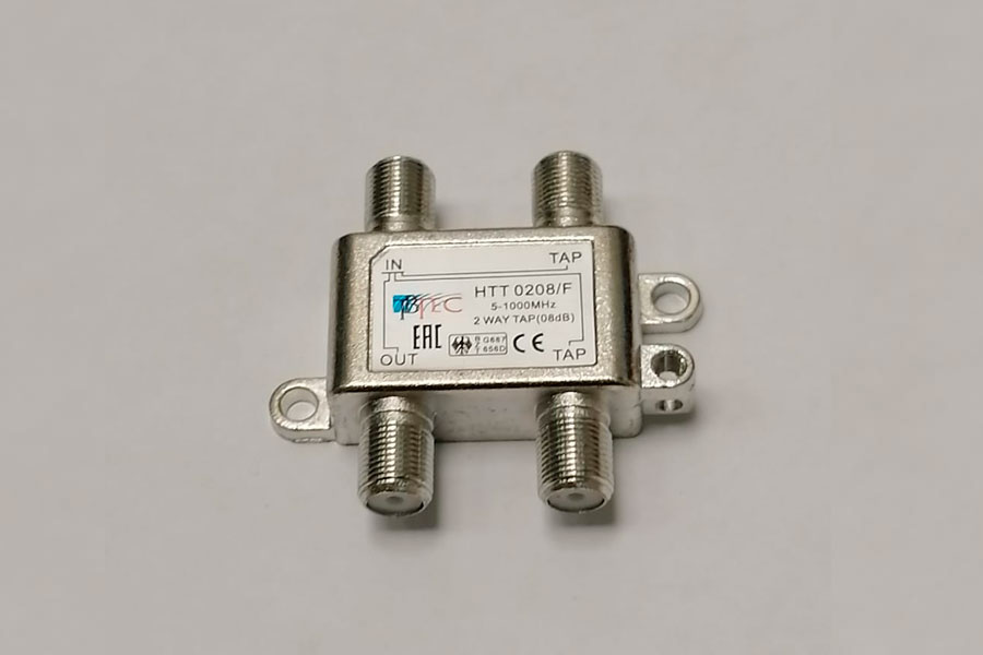 TBTec-HTT0208F\F (аналог RTM  TAH208F)  – Ответвитель на 2 отвода