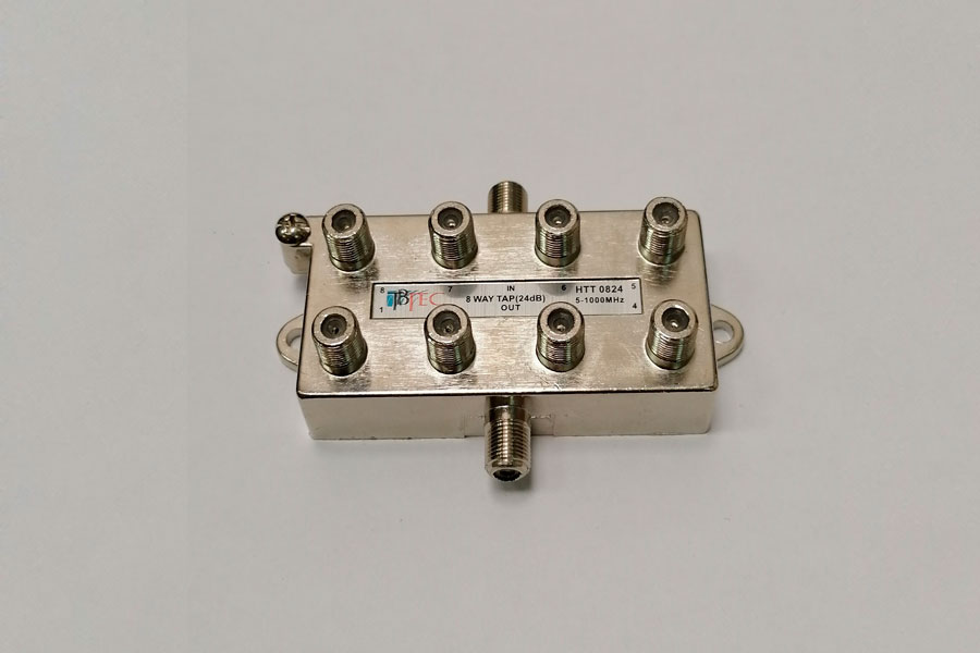 TBTec-HTT0824F (аналог RTM TAH824F) – Ответвитель на 8 отводов.