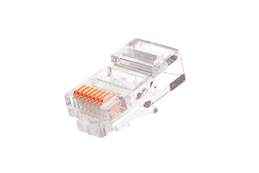 Разъем под витую пару RJ45/8P8C ( TT-RJ45 ) (упаковка 100 шт.)