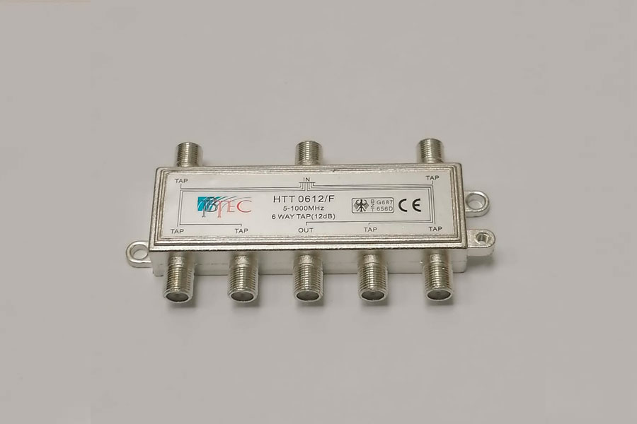 TBTec-HTT0612F\F (аналог RTM  TAH612F)  – Ответвитель на 6 отводов