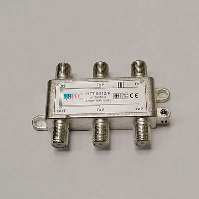 TBTec-HTT0412\F (аналог RTM TAH412F) – Ответвитель на 4 отвода.