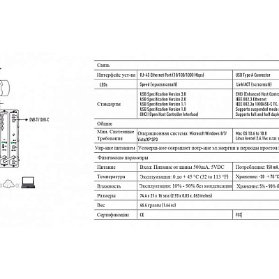 USB-300  Адаптер USB 3.0 to ETHERNET