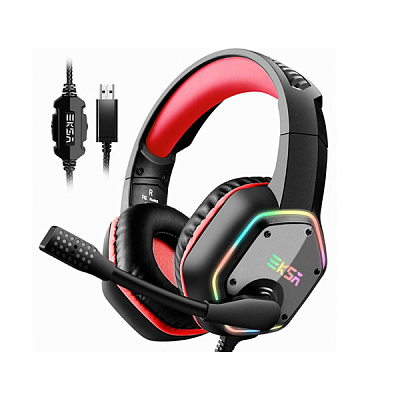 Гарнитура игровая EKSA E1000 Red