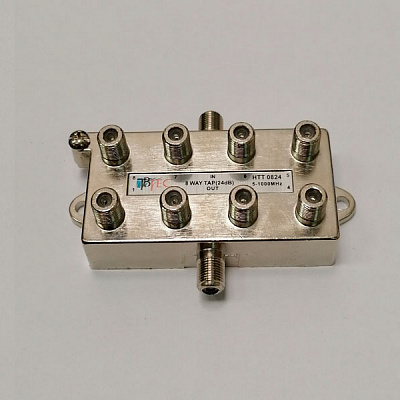 TBTec-HTT0824F (аналог RTM TAH824F) – Ответвитель на 8 отводов.
