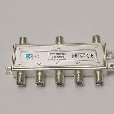 TBTec-HTT0620F\F (аналог RTM  TAH620F)  – Ответвитель на 6 отводов
