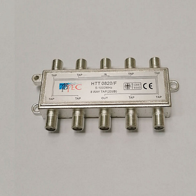 TBTec-HTT0820F (аналог RTM TAH820F) – Ответвитель на 8 отводов.