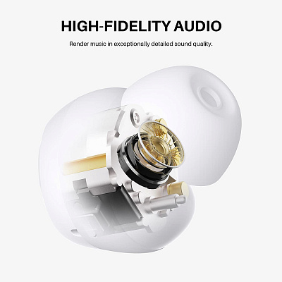 Беспроводные наушники Tribit FlyBuds 3S White