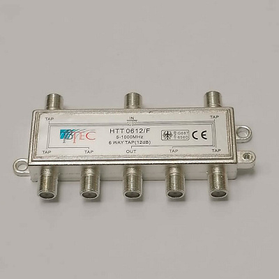 TBTec-HTT0612F\F (аналог RTM  TAH612F)  – Ответвитель на 6 отводов